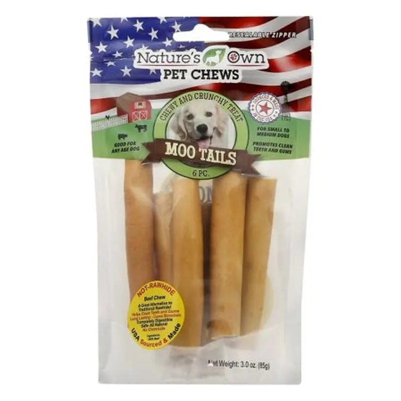 Moo Tails Beef Chews – 6-Piece Natural Dog Chew Bundle 1