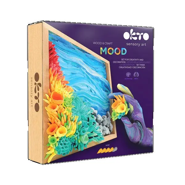 Mood Ocean Calm Air-Dry Clay 3D Painting Kit – Kit #10015 1