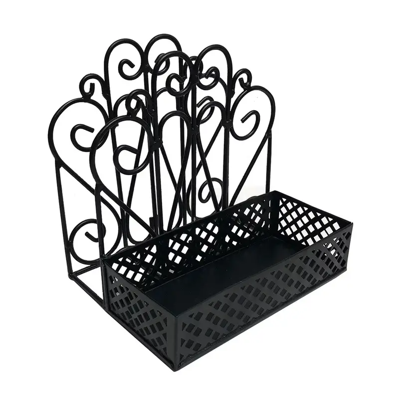 Multi-Function Napkin Holder With Integrated Salt & Pepper Slots (21-191) 1