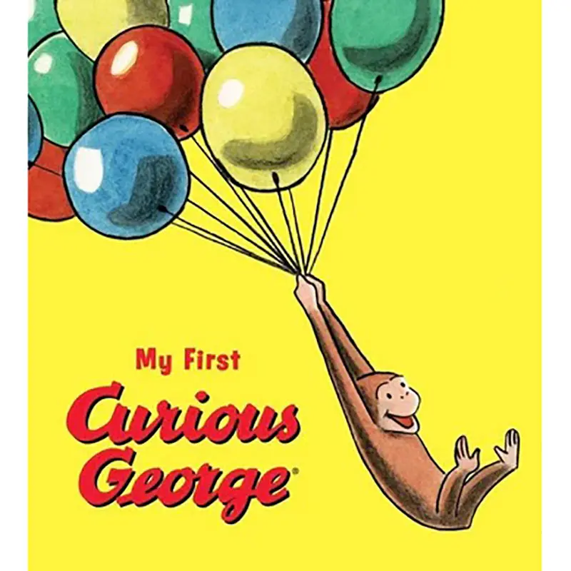 My First Curious George: Soft Padded Board Book For Toddlers 1