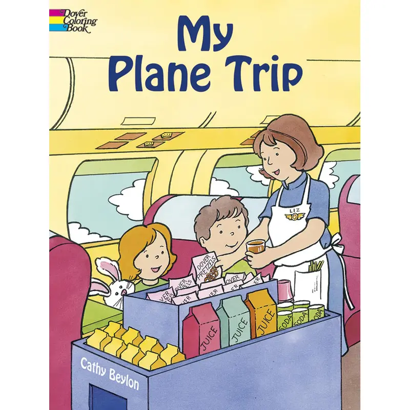 My Plane Trip Coloring Book – Travel-Themed Activity For Kids (Isbn 0486439828) 1