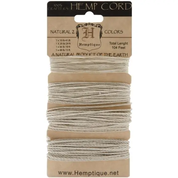 Natural Hemp Cord – Heavy-Duty Twine Hcmwna 1