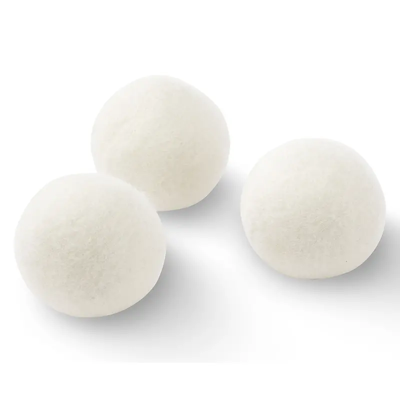 Natural Wool Dryer Balls – Eco-Friendly Laundry Aid (Set Of 3) 1