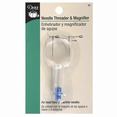 Needle Threader With Built-In Magnifier – S-53 1