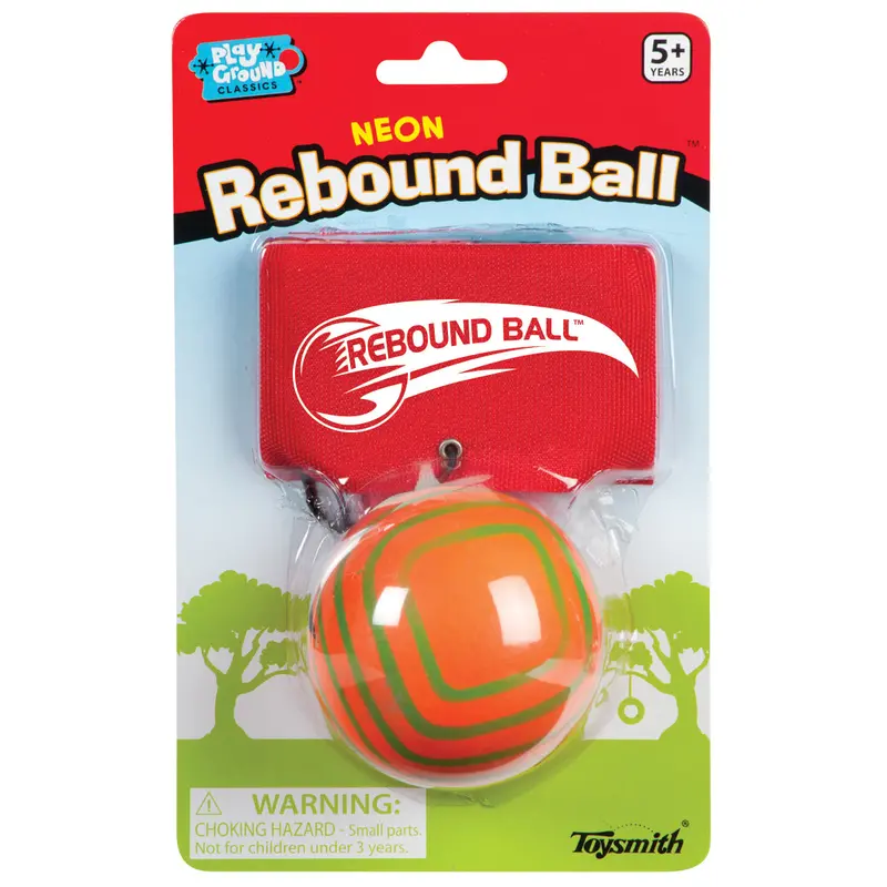Neon Rebound Bouncy Ball – High-Energy Indoor/Outdoor Play Toy 1