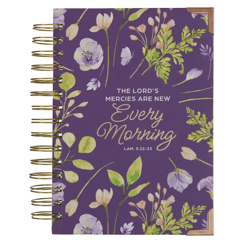 'New Mercies Every Morning' Wirebound Devotional Journal With Morning Reflections 1