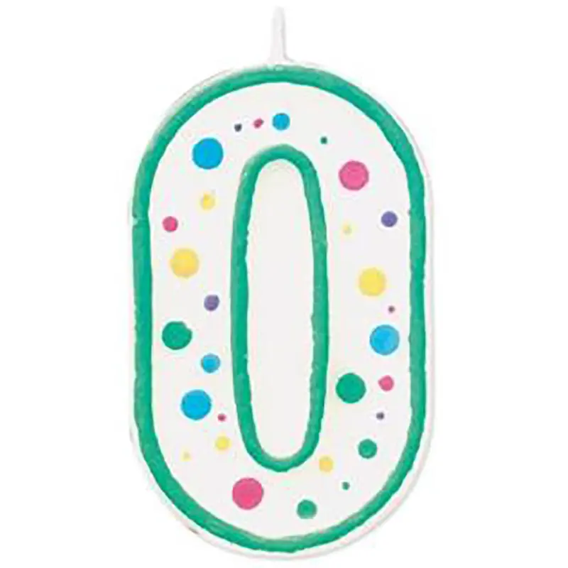 Number-Shaped Birthday Candles – Assorted Numerals For Cakes 1