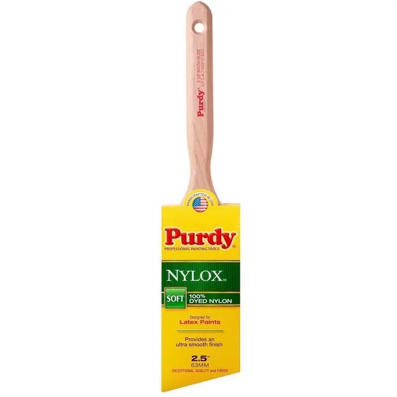 Nylox Glide 2.5-Inch Synthetic Paint Brush – Smooth Trim Application 1
