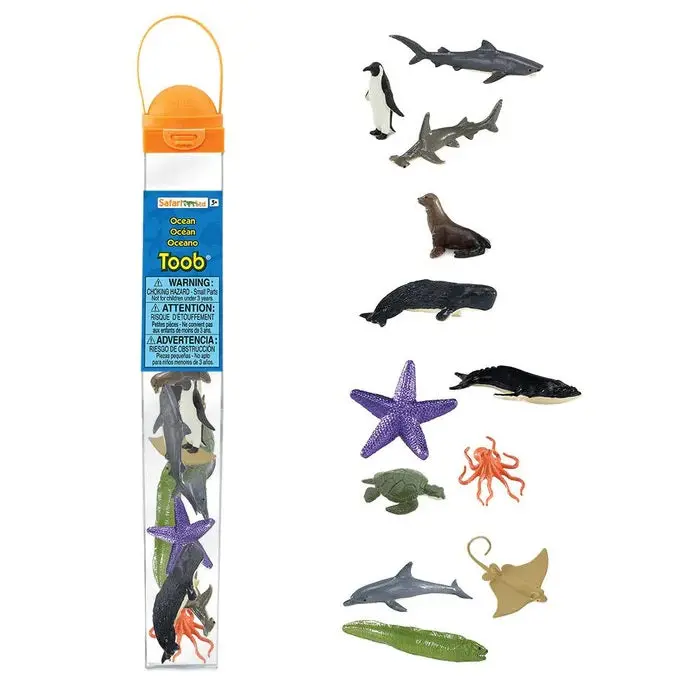 Ocean Animal Figurine Set – Educational Toob Collection With Realistic Details 1