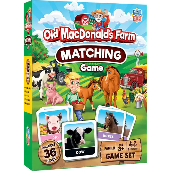 Old Macdonald’S Farm Memory Matching Game – Educational Kids Activity, 42126 1