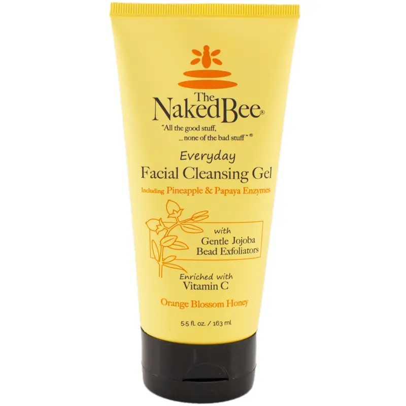 Orange Blossom Honey Facial Cleansing Gel – Gentle Daily Formula (5.5 Fl Oz) 1