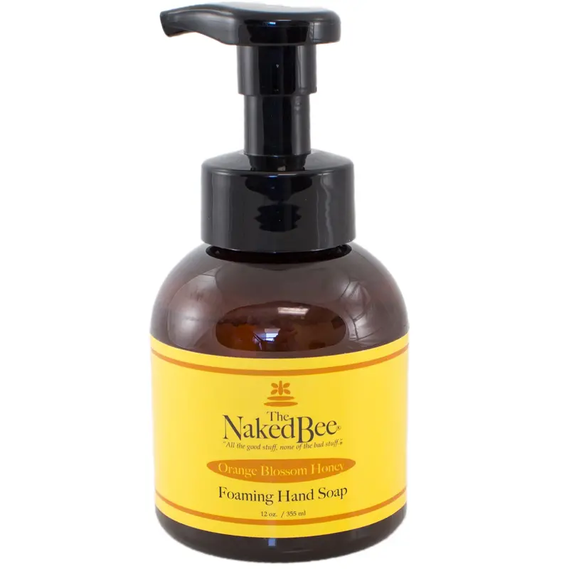Orange Blossom Honey Foaming Hand Soap, 12 Fl Oz Pump Bottle – Nbfs-O 1