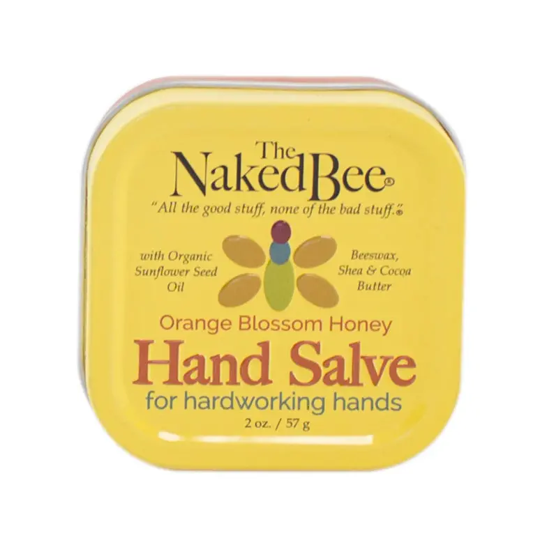 Orange Blossom Honey Hand Salve – Nourishing 2 Oz Tin For Dry Skin Relief 1