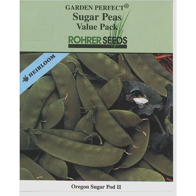 Oregon Sugar Pod Ii Pea Seeds – Reliable, Tender Sugar Snap Variety 1
