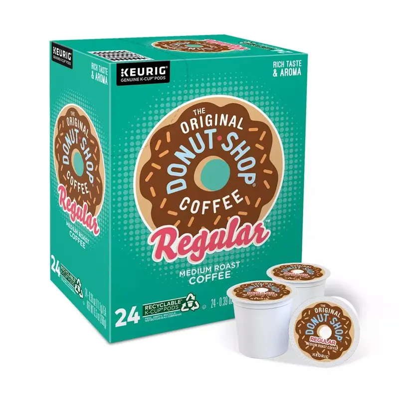 Original Donut Shop Coffee K-Cup Pods – Medium Roast, 24-Count Box 1