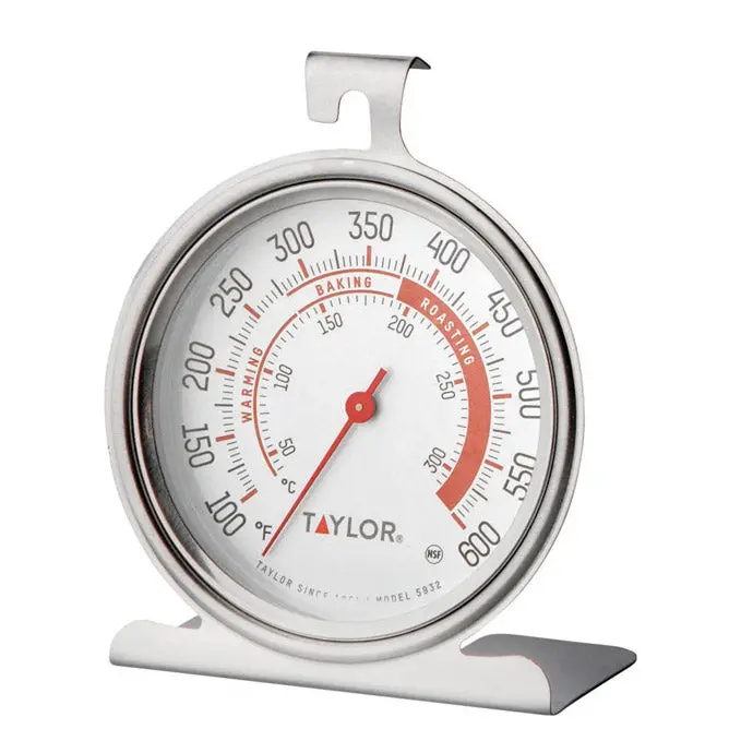 Oven Thermometer With Dual-Scale Readout (F°/C°) For Baking & Roasting 1