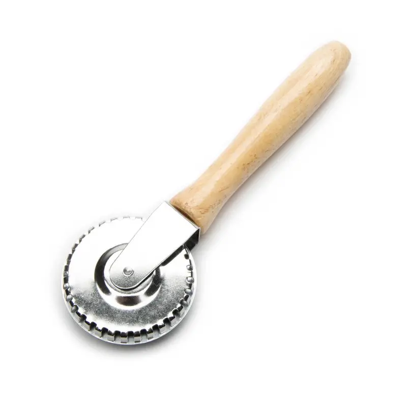 Pastry Crimper Tool – Stainless Steel Edge Fluter For Pie Crusts (Style 5543) 1