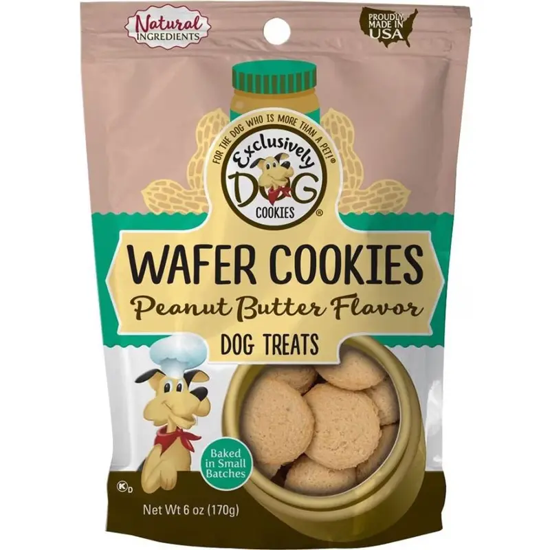 Peanut Butter Wafer Cookies For Dogs 1