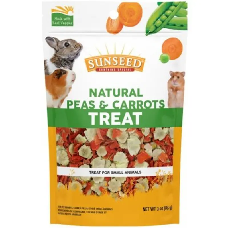 Peas & Carrots Small Animal Treats – 3.5 Oz 1