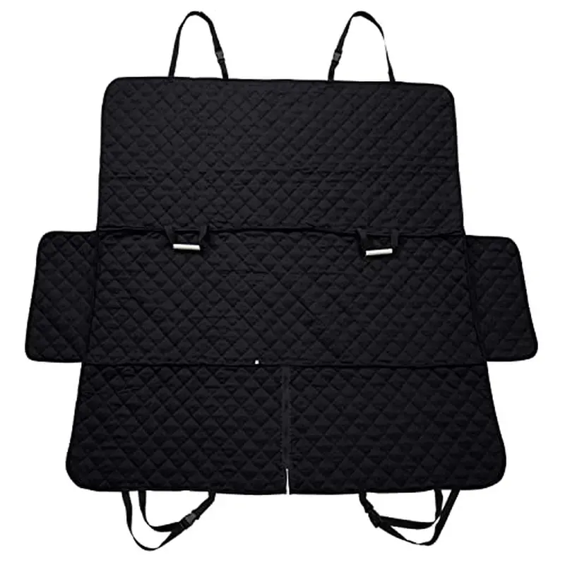 Pet Car Seat Cover – Universal Grey Waterproof Dog & Cat Protector 1