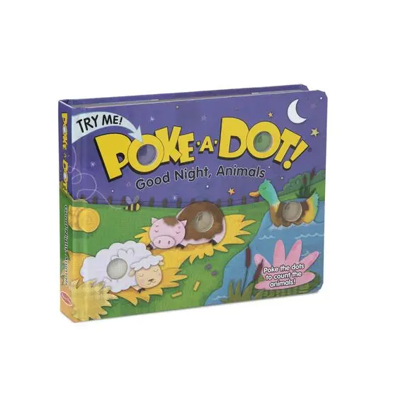 Poke-A-Dot: Goodnight Animals Interactive Board Book (31343) 1