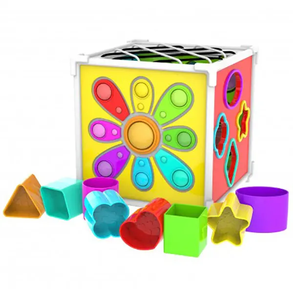 Pop & Discover Activity Cube – Sensory Exploration Toy For Toddlers 1