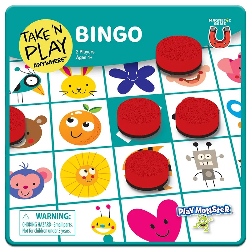 Portable Bingo Game For Kids – Take-Anywhere Play Set 1