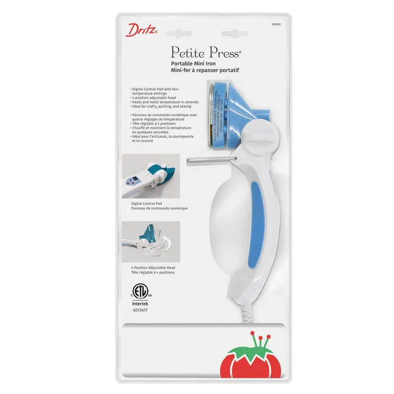 Portable Mini Iron For Travel – Petite Press Compact Steamer 1