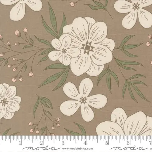 Potted Collection Star Bloom Cotton Fabric – Vibrant Floral Print For Quilts And Apparel 1