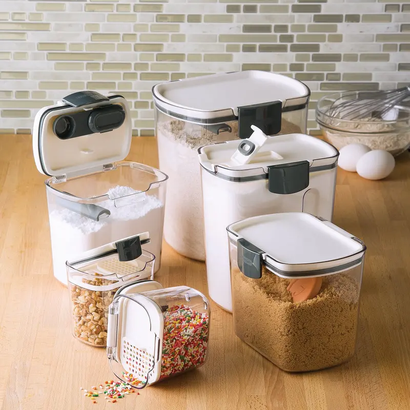 Prokeeper Airtight Pantry Storage Bin Set – Modular Bpa-Free Organization System 1