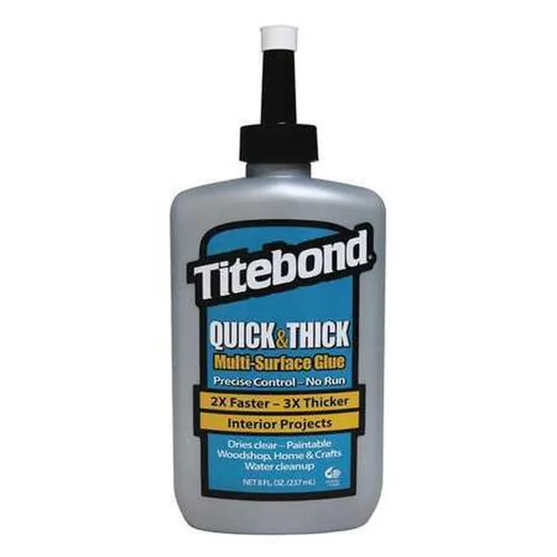 Quick & Thick Multi-Surface Glue – Instant Grab, Dries Clear (8 Oz) 1