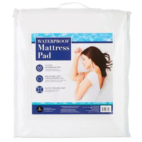Quilted Waterproof Microfiber Mattress Protector – Soft, Breathable Fit 1