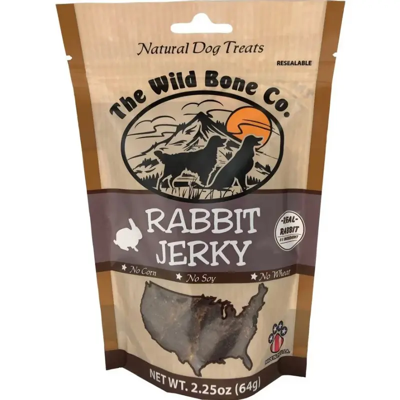 Rabbit Jerky Dog Treats – Single-Ingredient Protein Snacks (Model 1940) 1