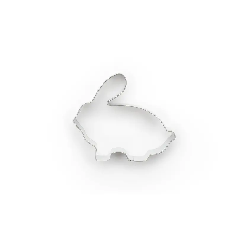 Rabbit-Shaped Cookie Cutter – Stainless Steel Baking Tool For Holiday Treats (Model 3307) 1