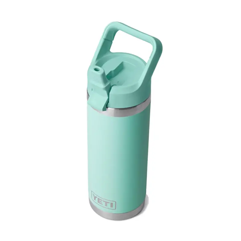 Rambler 18 Oz Straw-Cap Insulated Bottle – Stainless Steel Tumbler 1