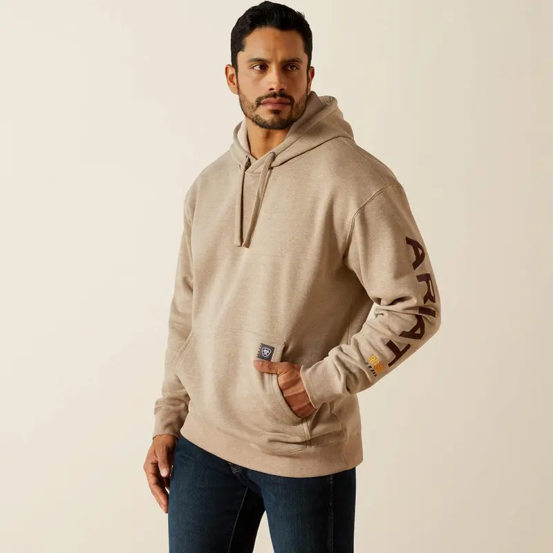 Rebar Graphic Pullover Hoodie For Men – Casual Streetwear 100625 4