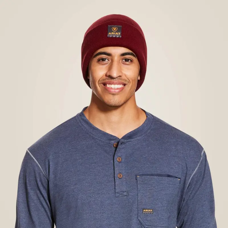 Rebar Men'S Rib-Knit Watch Cap 1