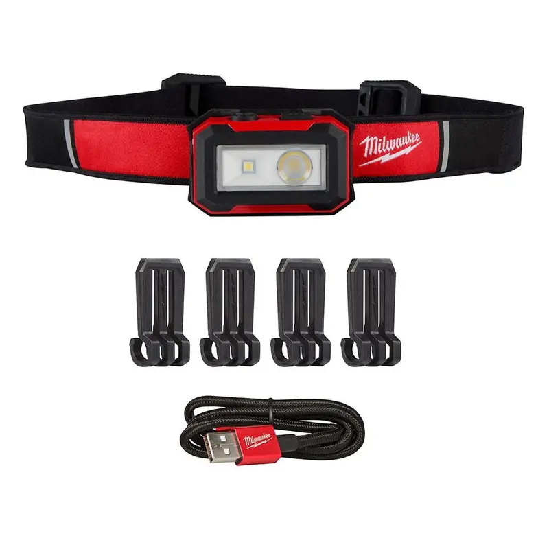 Rechargeable Magnetic Task Light With Adjustable Headstrap 1