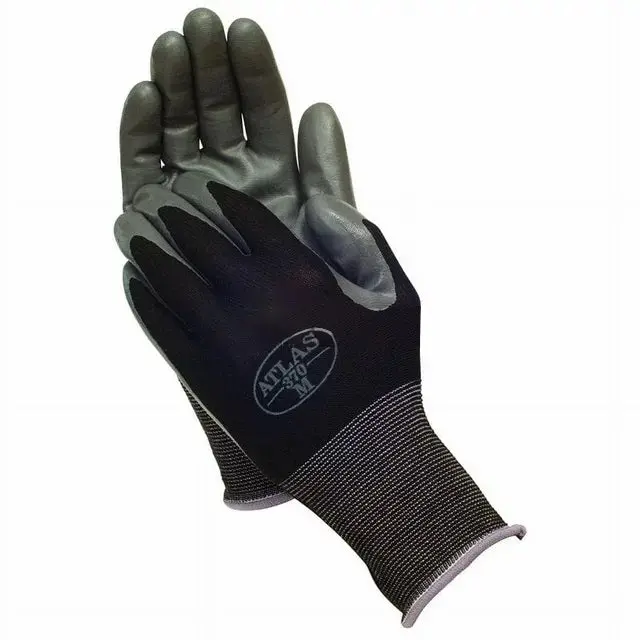 Reinforced Nitrile-Coated Garden Gloves – Flexible, Puncture-Resistant Work Gloves (Model Nt370Bbkm) 1