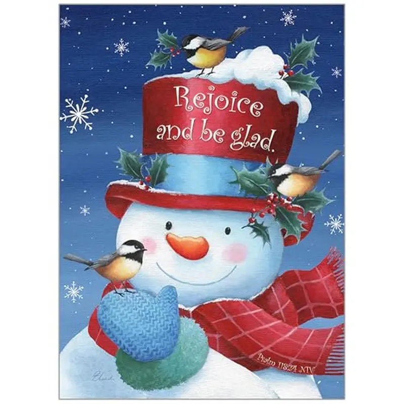 Rejoice And Be Glad Holiday Card Box – Uplifting Faith-Based Seasonal Messages (107577) 1