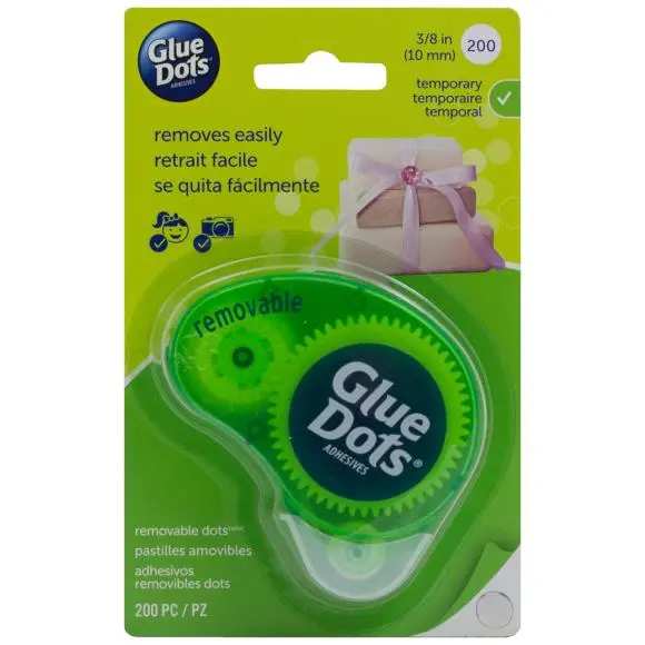 Removable Glue Dots Dispenser – Easy-Apply Adhesive System (03669) 1
