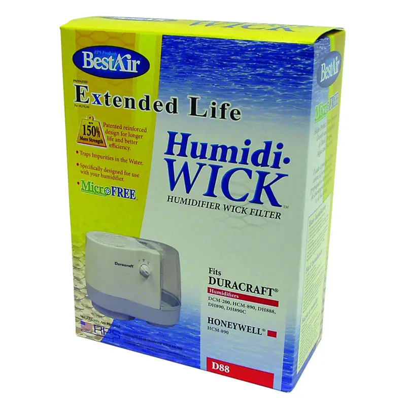 Replacement Humidifier Filter – 1-Pack Compatible Cartridge (D88) 1
