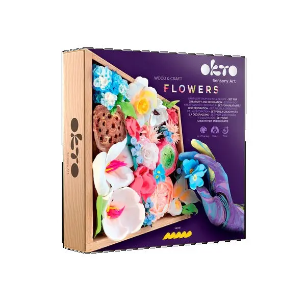 Romance Succulent 3D Woodcraft Sensory Art Kit – Kit #10014 1