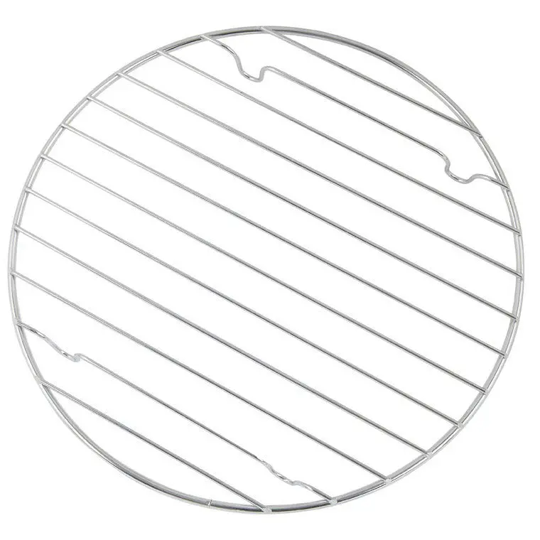Round Cake Cooling Rack – Stainless Steel, Non-Slip Feet (43192) 1