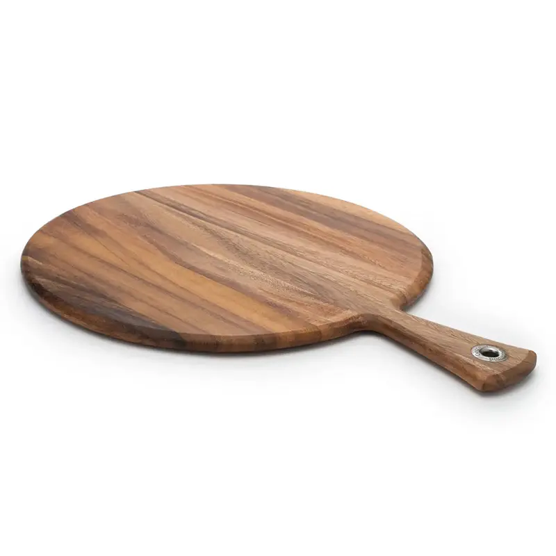 Round Provençale Wooden Paddle Board – Rustic Serving Tray (Model 28116) 1