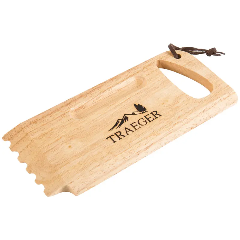 Rust-Resistant Wooden Grill Grate Scraper – Bac454 1