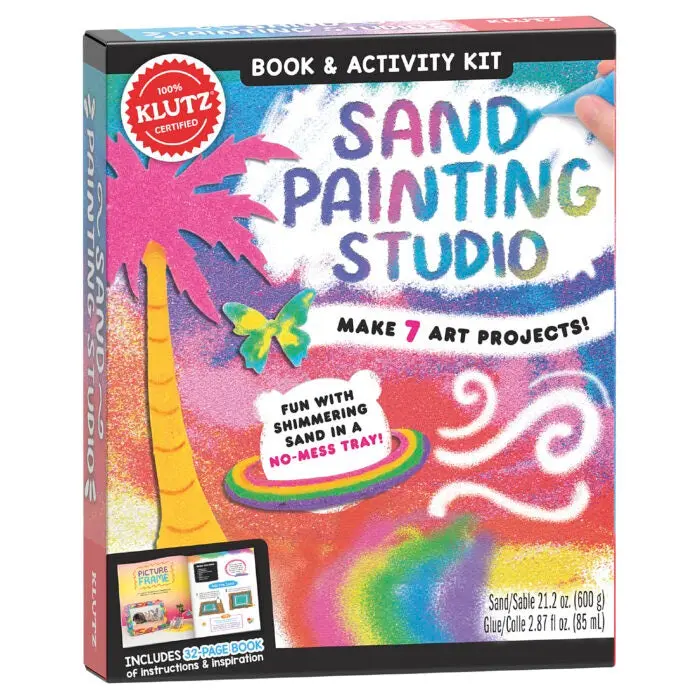 Sand Painting Studio Art Book – Isbn 9781338775402 1