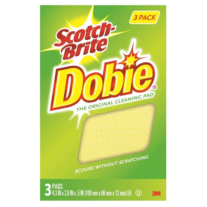 Scotch-Brite Dobie Cleaning Pad – All-Purpose Non-Scratch Scouring Pad For Delicate Surfaces 1