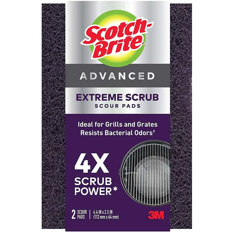 Scotch-Brite Extreme Scrub Non-Scratch Scour Pads – Heavy-Duty Cleaning 1