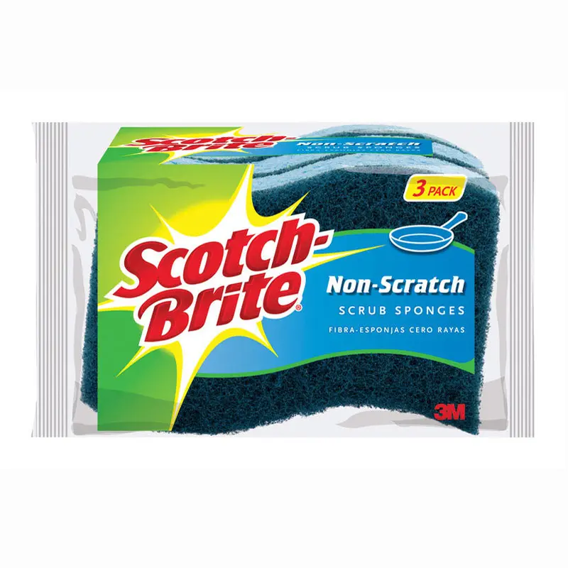 Scotch-Brite Multi-Surface Scrub Sponge – Non-Scratch Cleaning Pad 1